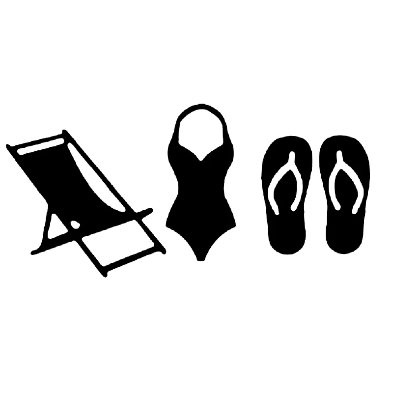 Sunshine шезлонг плавание шлепанцы металлические пресс-формы для пляжа отпуска