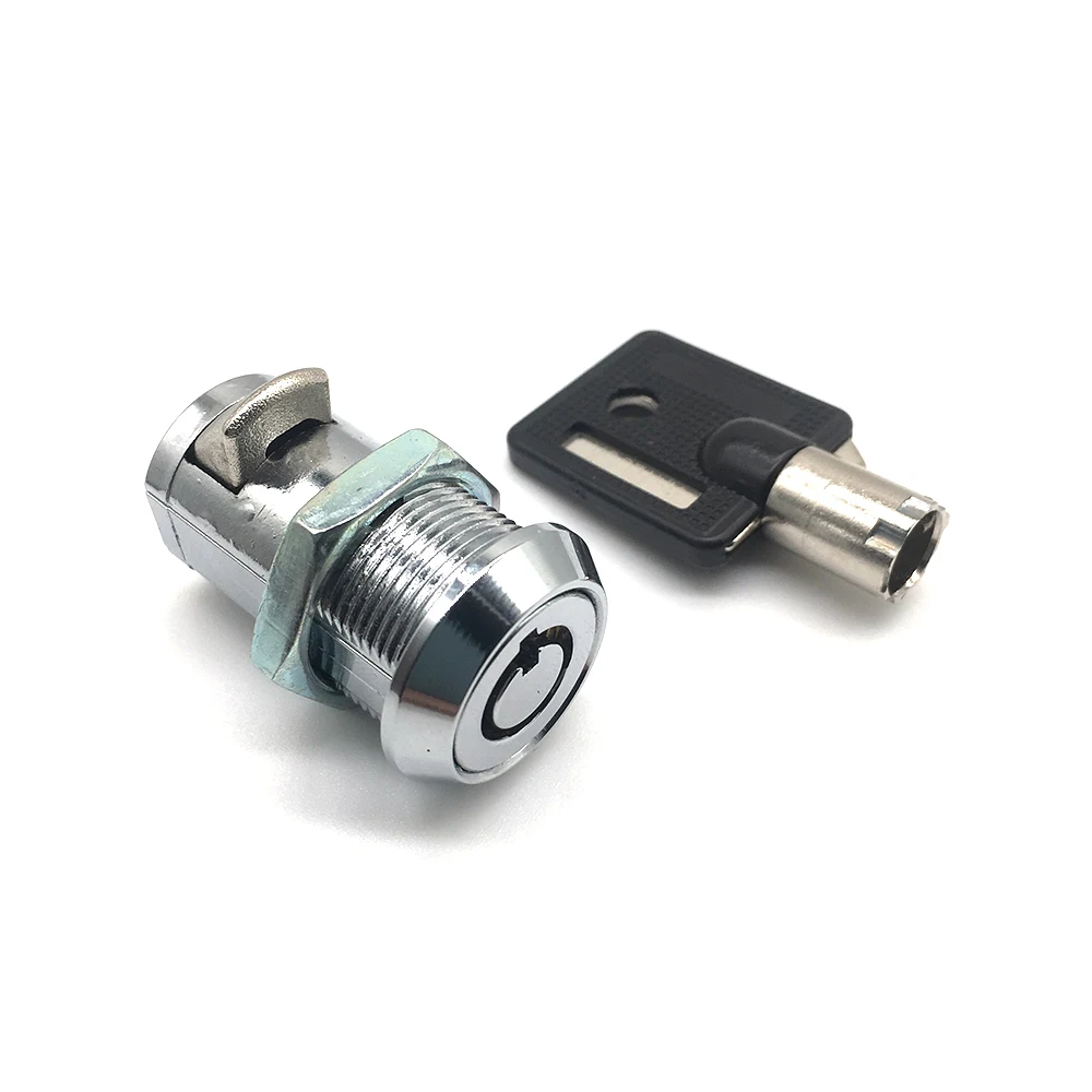 5 шт. 30 мм цинковый сплав круглый ключ пружинный Болт замок для шкафа С