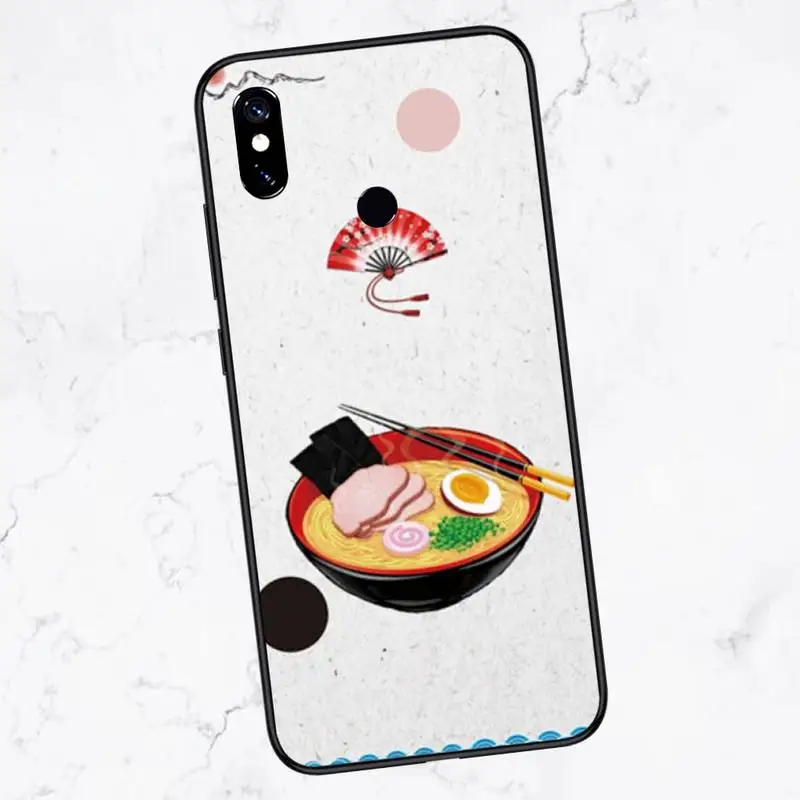

Cute noodle cat food art Phone Case For Xiaomi Redmi 7 8 9t a3Pro 9se k20 mi8 max3 lite 9 note 9s 10 pro