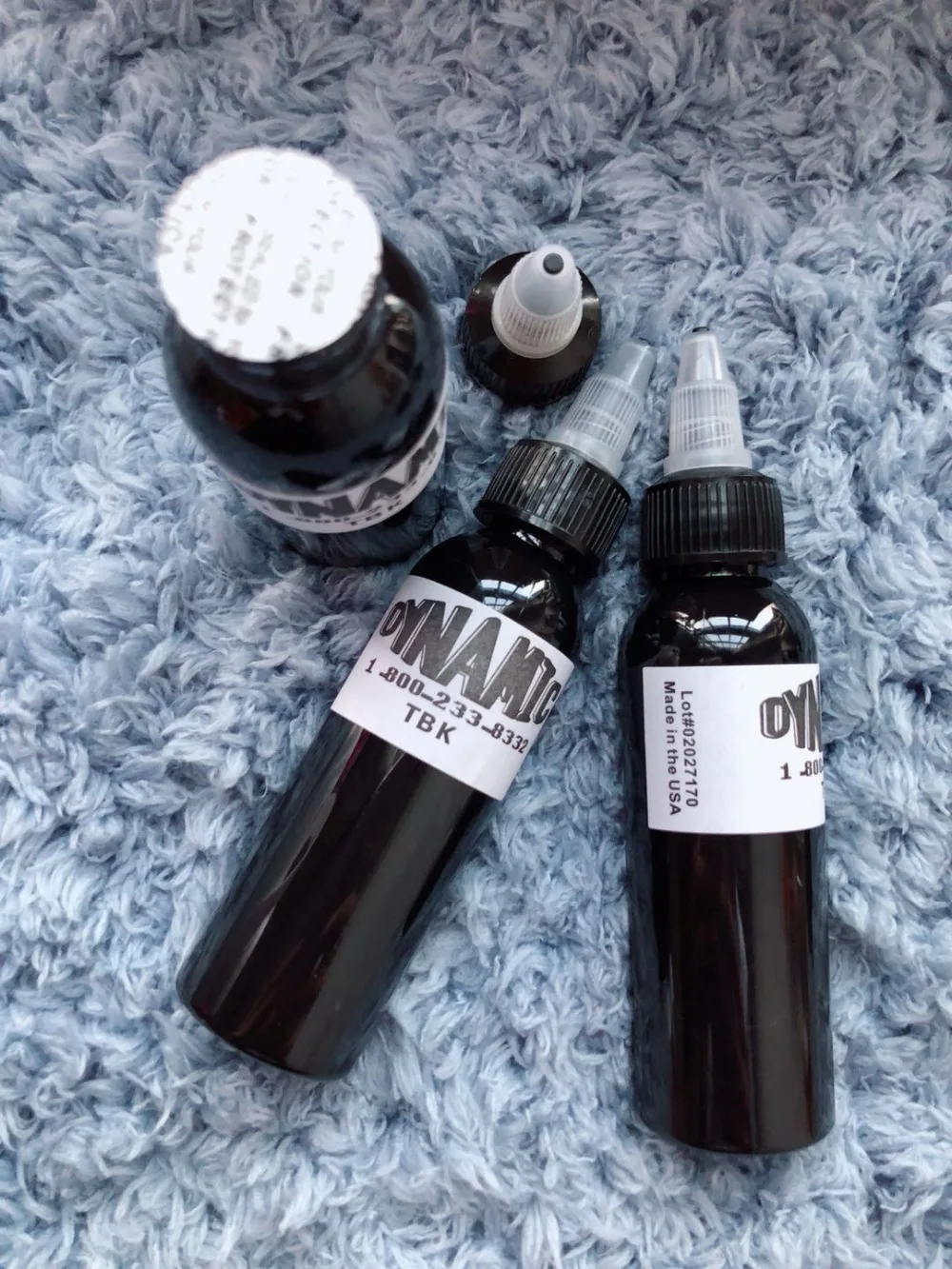 

25 Bottles 30ML Black Tattoo Ink Lining Shading Shader Pigment