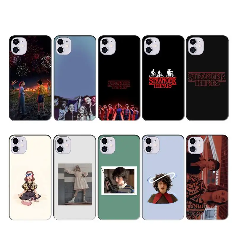 Очень странные дела чехол coque fundas для iphone 11 PRO MAX X XS XR 4S 5S 6S 7 8 PLUS SE 2020 Крышка|Бамперы|