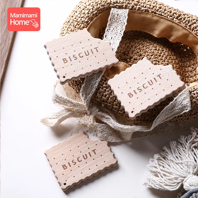 1 шт. детский деревянный Прорезыватель для зубов цепочка с зажимом кулон в виде