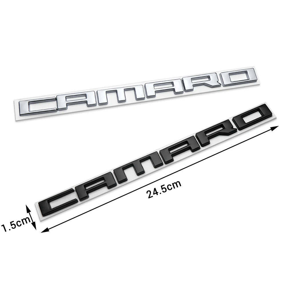 Автомобильная 3D металлическая наклейка-эмблема CAMARO наклейка на боковой кузов