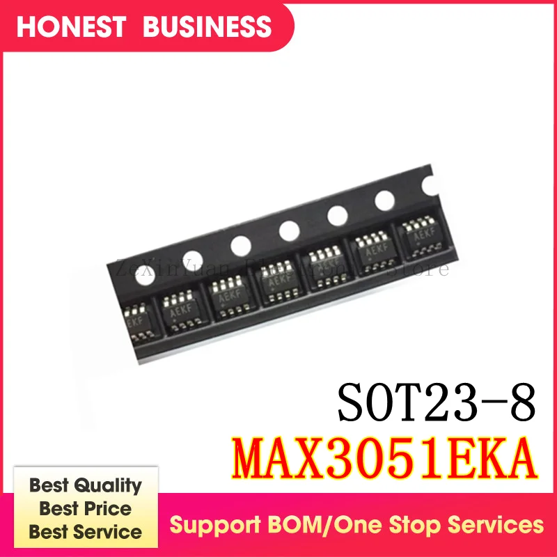 

Новинка 10 шт./лот MAX3051EKA + T MAX3051EKA T MAX3051 маркировка AEKF SOT23-8 IC