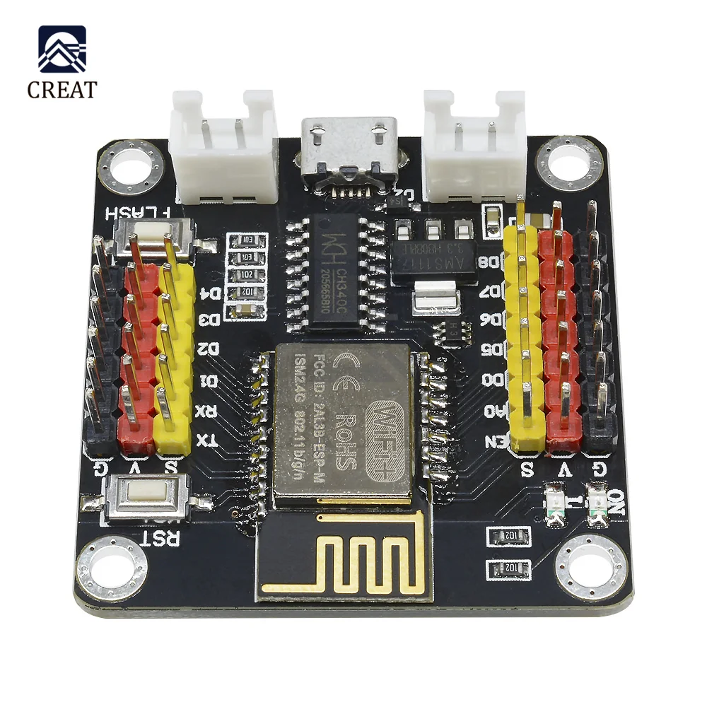 Беспроводная плата DM Strong Wi-Fi для разработки Интернета IOT модуль Micro USB SPI ESP8285 ESP-M2