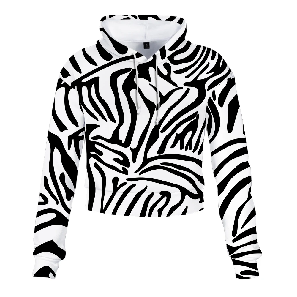 Животная текстура Southside женские сексуальные милые кроп топ толстовки змеиный