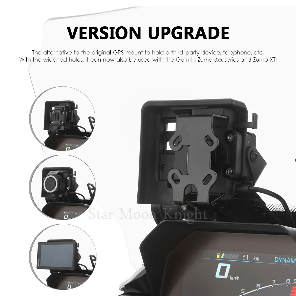 Кронштейн GPS-навигатора для BMW R1250GS R1200GS S1000XR R 1200 1250 RS RT держатель устройства