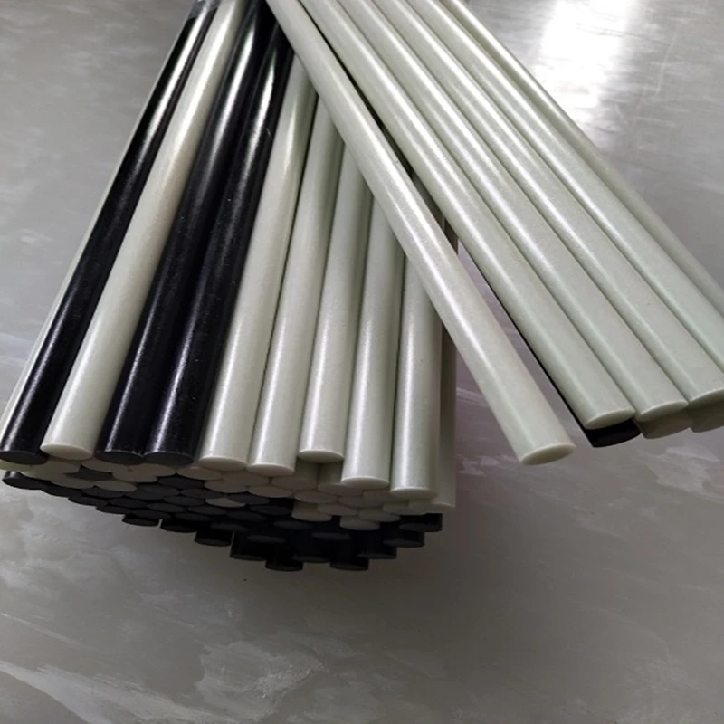 Стержень из стекловолокна 2 шт. эластичный круглый стержень твердого внешний