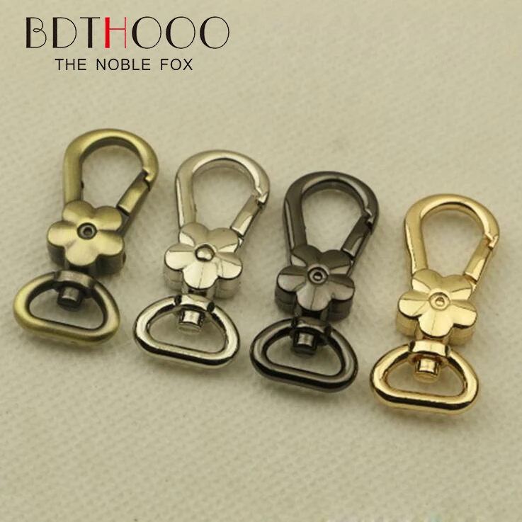 10 шт. пряжка с застежкой-крючком для металлической цепочкой Поворотный Trigger омара