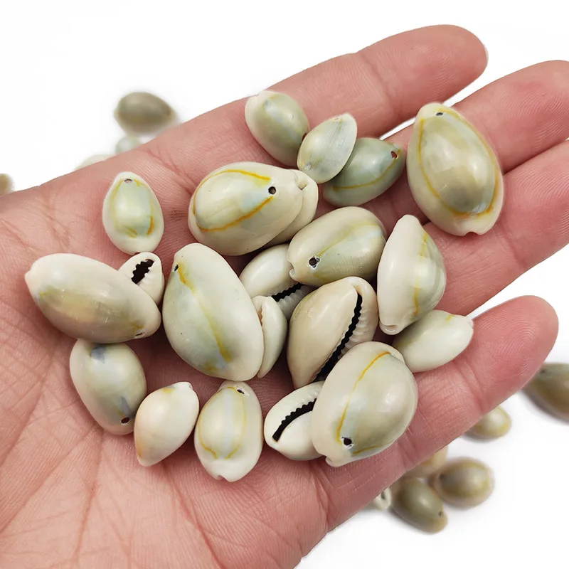 JHNBY 50 шт. 16 ~ 23 мм серые натуральные морские ракушки украшение для самостоятельного изготовления ювелирных изделий Ремесла ракушка пляж Декор бусины аксессуары