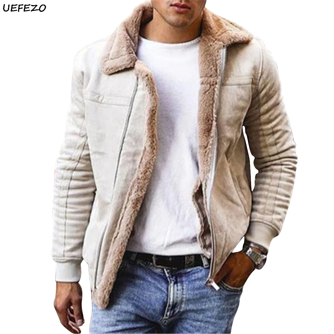 

2020 Autumn Men Bomber Jackets Solid Male Outwear Fleece Thick Warm Windbreaker Jacket Military Baseball Coat Winter Clothes
