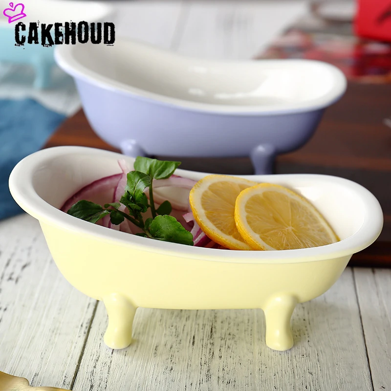 CAKEHOUD креативная Милая керамика Ванна чашка для еды семейная столовая Посуда Чаша
