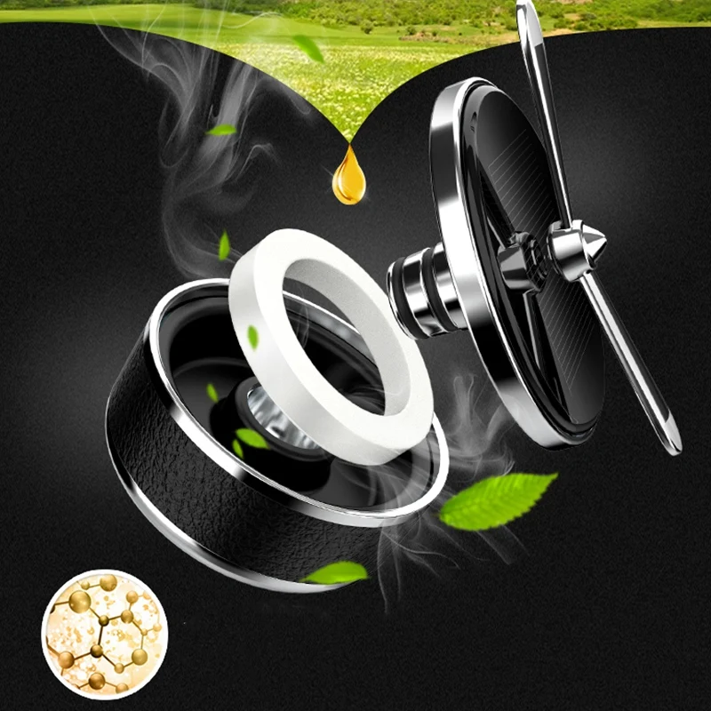 Солнечный автомобиль Твердый водяной пар аромат сиденье легкие Духи Освежитель