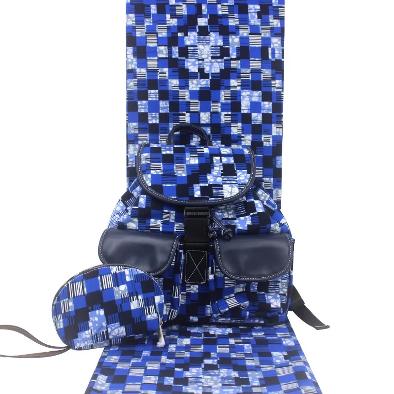 Высококачественная африканская вощеная ткань с принтом 6 ярдов Африканской