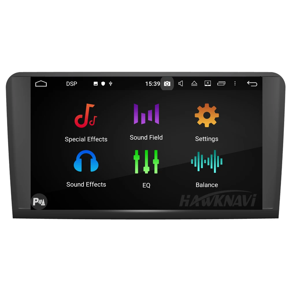 Hawknavi 9 &quotAndroid 10 Автомобильный мультимедийный головное устройство проигрывателя