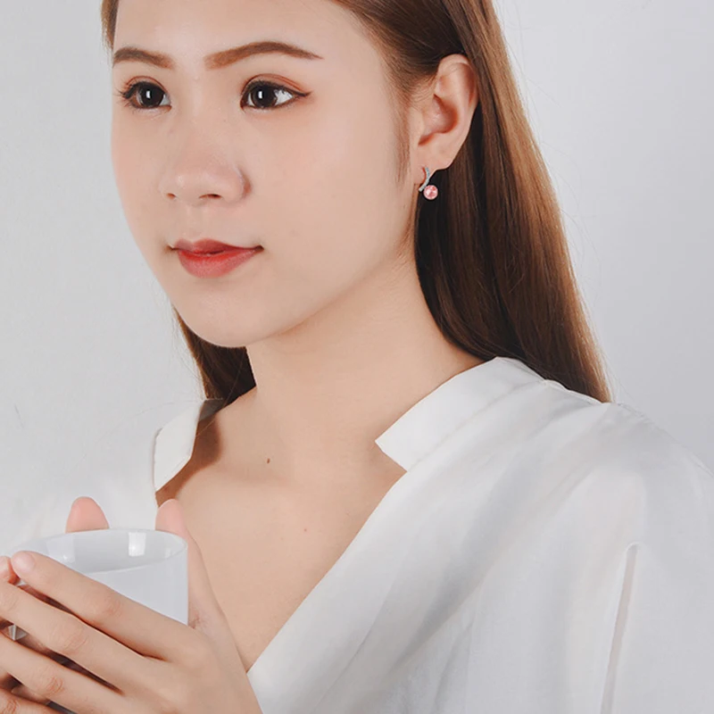 MEETSOFT посеребренные предотвращающие аллергию модные серьги гвоздики для женщин