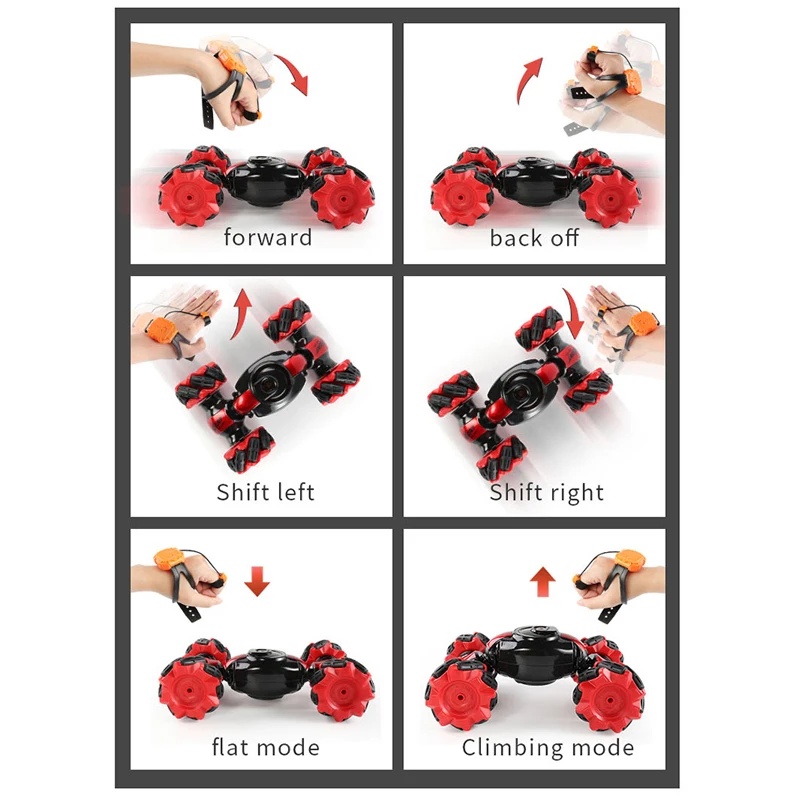 

Rc Machine On Control Gesture Induction Stunt Car Twisting Off-Road Vehicle Drift Dancing Musiac Toys 18 Years Old Collection