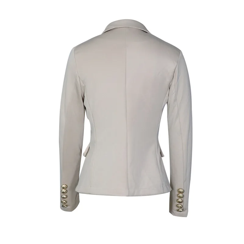

Women's New Solid Color Fashion Sexy Multi Buttons 2021 Summer And Autumn Casual Suit Office Wear Elegant Short Coat
