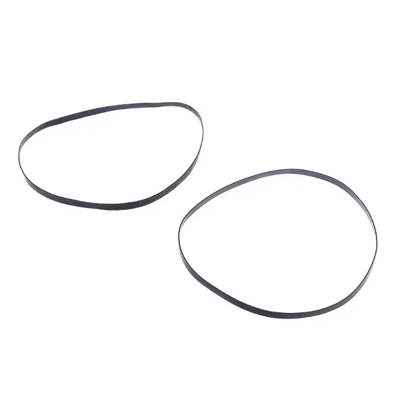 

110-145mm Flat Drive Belt Turntable Rubber Belt Replacement Fits for LP Vinyl Record Player Phono Belt-Driven Turntables G2AC