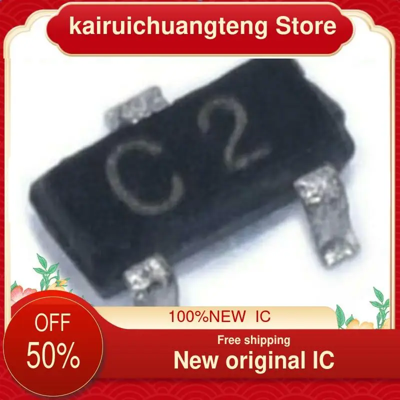 

10-200PCS HSMS-2822-TR1G C2 SOT-23 New original IC