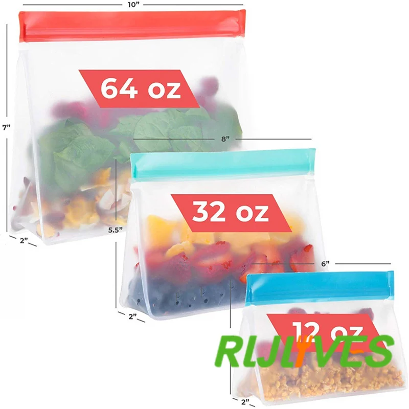 Пакет для хранения пищевых продуктов контейнеры из ПЭВА стоячие свежие мешки