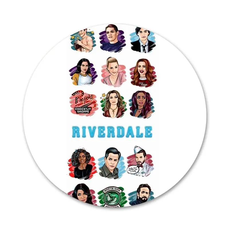 Значки для американского ТВ шоу Riverdale значки металлические украшения одежды и