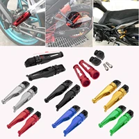 for yamaha yzf r1 r6 r1m r1s rear foot pegs pedal passenger footrests motorcycle aluminum