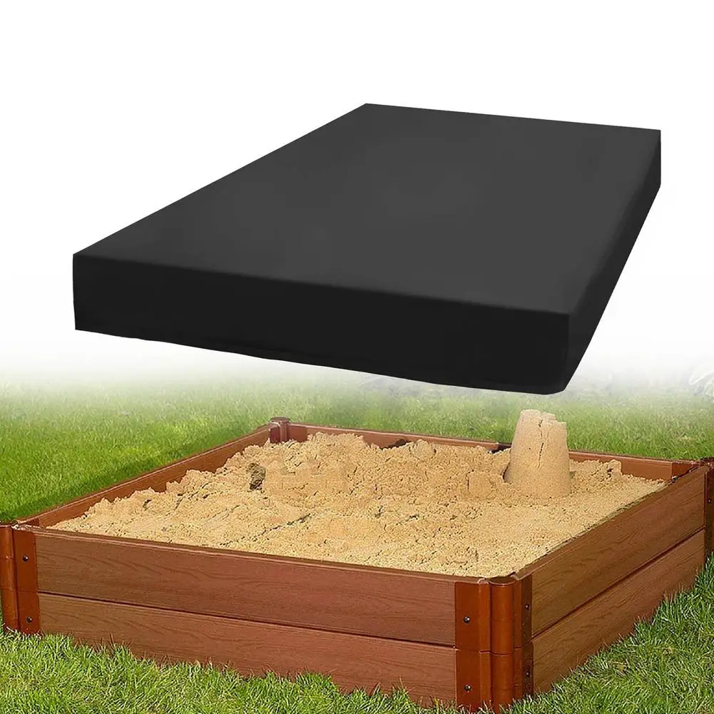 

Sandbox Canopy Cover Dustproof Waterproof Sandpit Pool Covers Outdoor Garden Oxford Cloth Children Sandpit Pool Sandbox Cover
