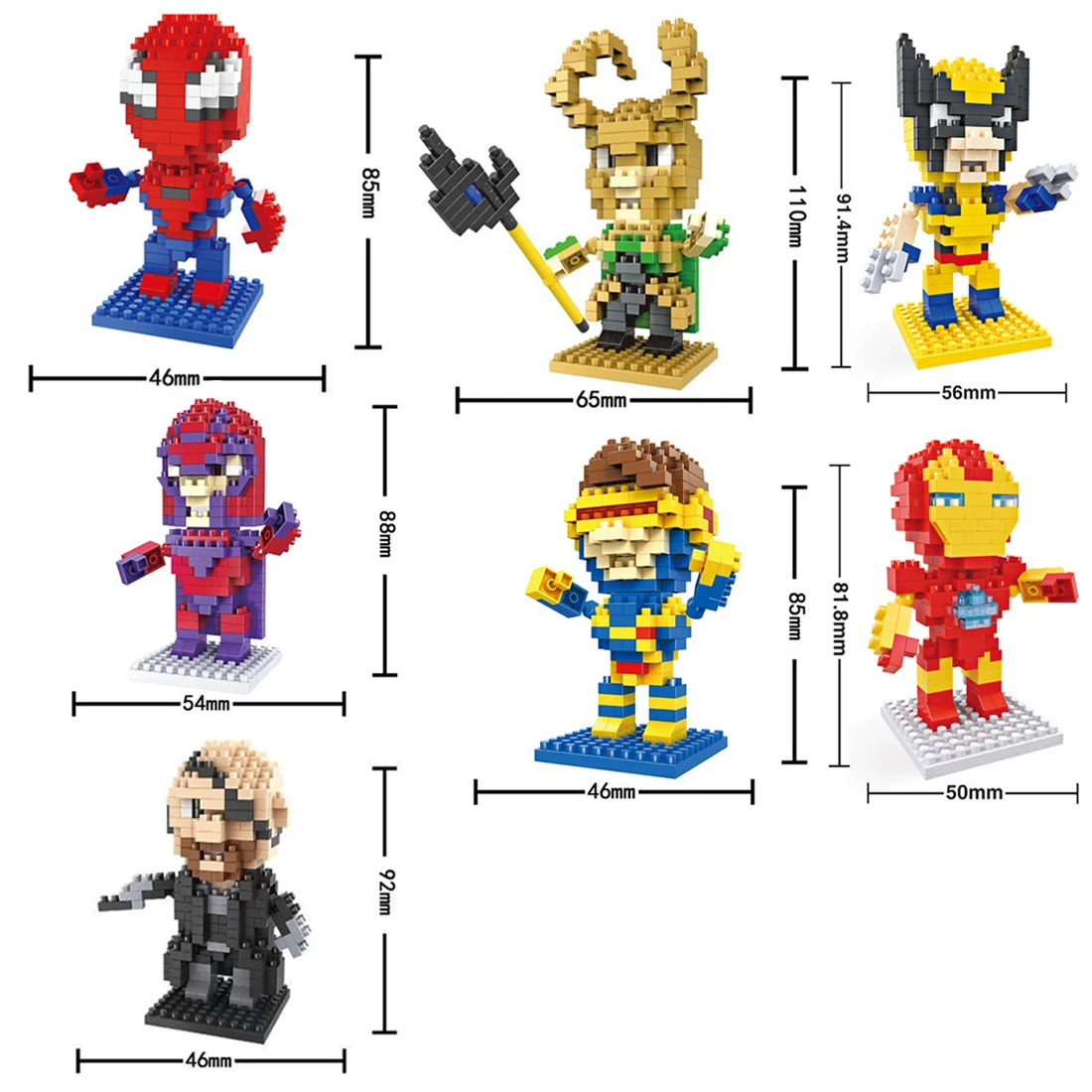Лидер продаж Супергерой marvel Мстители циклопс Ника Фурия магнит Железный человек