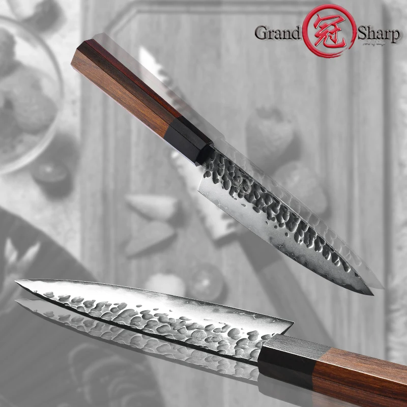 5 7 дюймовый универсальный нож ручной работы японская модель трехслойный