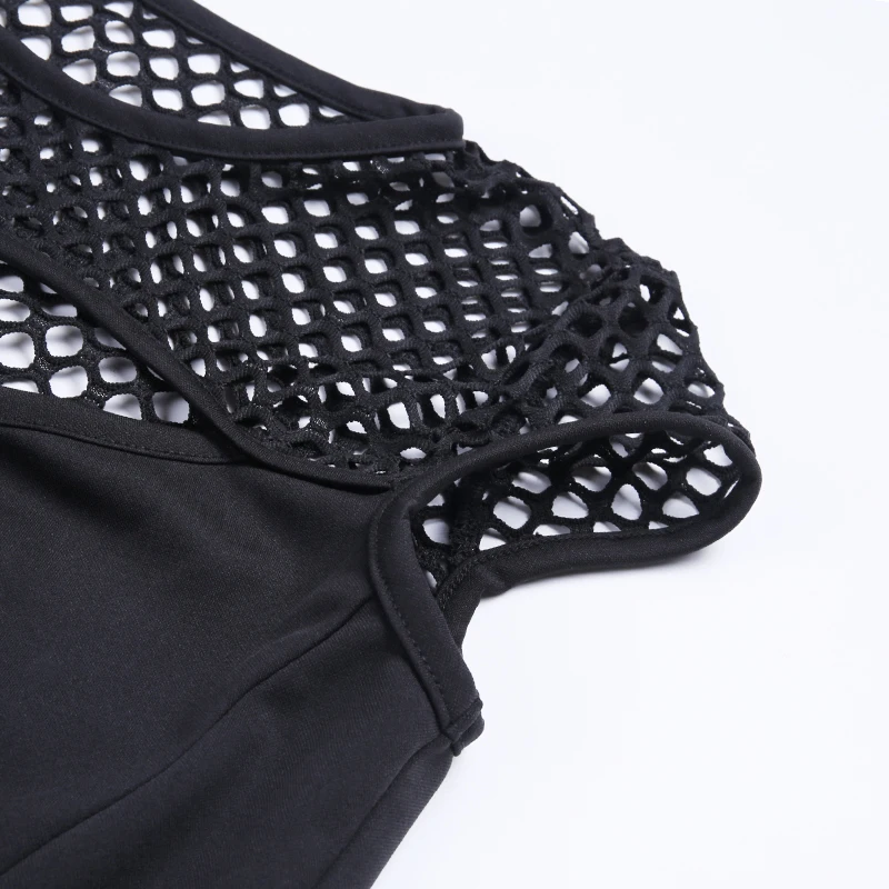 InsGoth Черное мини-женское платье в готическом стиле, уличная одежда, сексуальное женское винтажное платье в стиле пэчворк, Повседневное платье с коротким рукавом