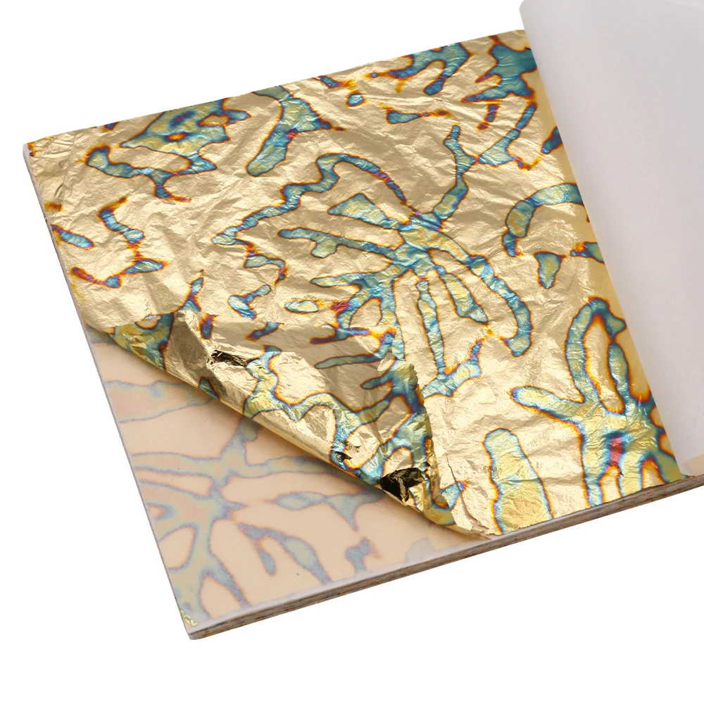 Разноцветные листья золота кленовый лист 50 шт/буклет 14 см * для искусства