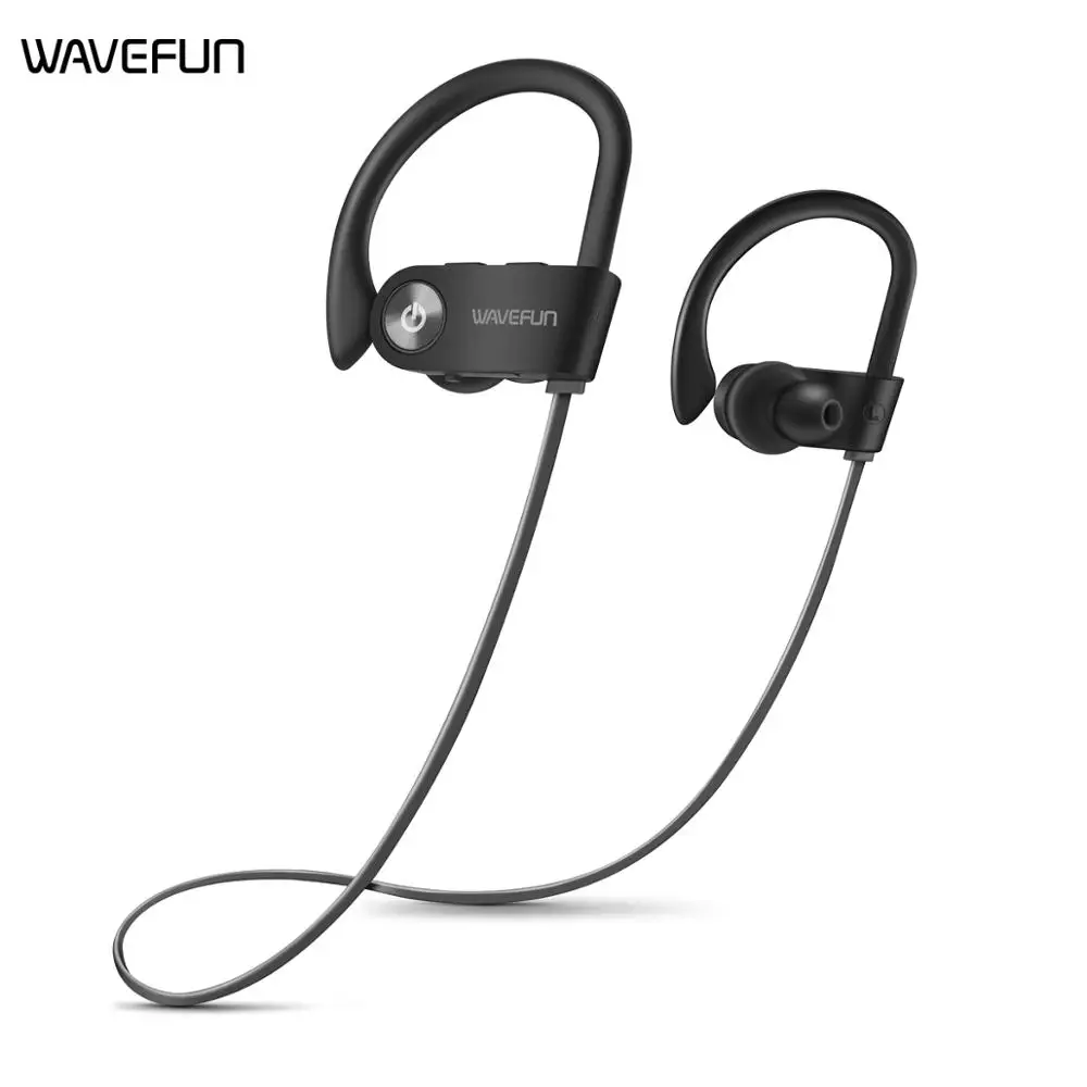 Wavefun X-Buds Bluetooth блютуз наушники беспроводные наушники IPX7 водонепроницаемые наушники спортивные Super Bass с микрофоном для ios android для Xiaomi iphone Samsung huawei телефон