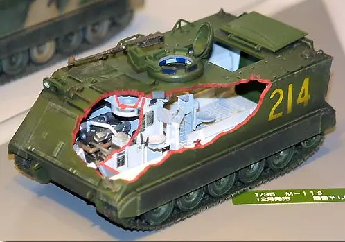 Tamiya 35040 1/35 США M113 бронированный грузовик APC демонстрационная коллекционная