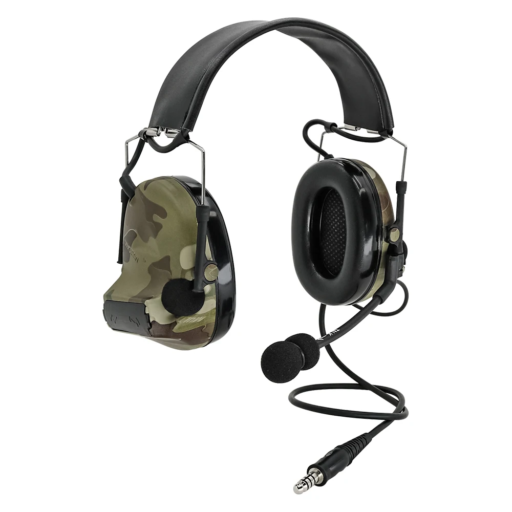 ouvido defensor auditivo eletrônico comtac ii redução