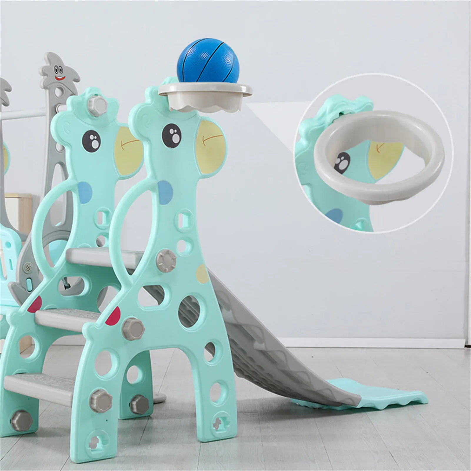 

Детские горки и качели, комбинированные Детские комнатные площадки для детского сада, Детские уличные Пластиковые Многофункциональные гор...