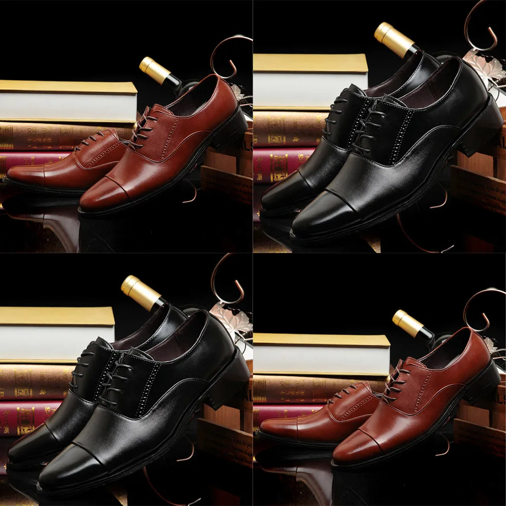 Мужские Танцевальные Туфли Perimedes для вальса танго кружевные деловые кожаные