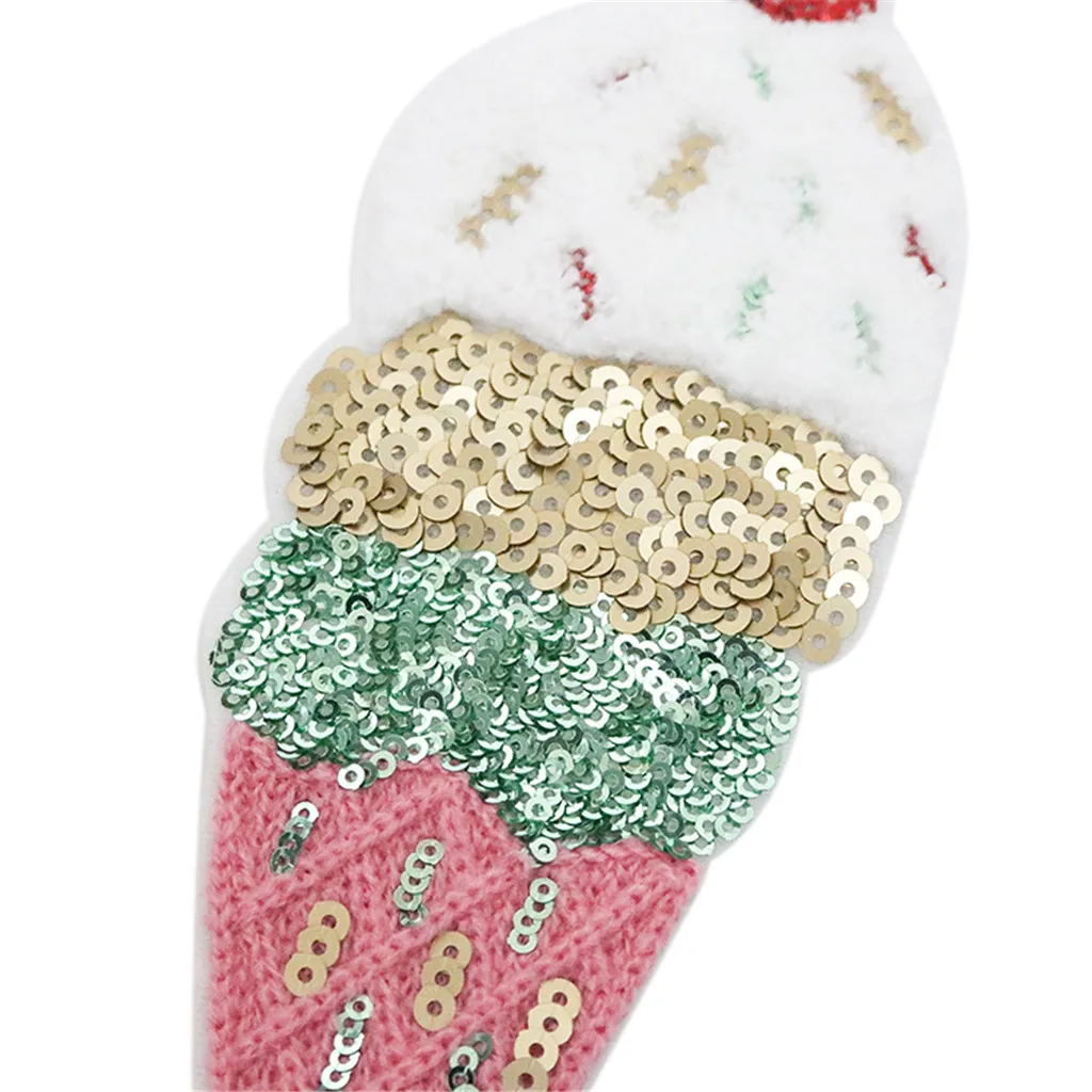 5 шт./лот модное полотенце с вышивкой вишневое мороженое пришивная нашивка