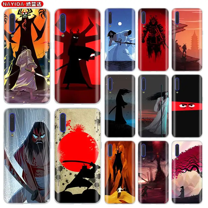 

Мягкий силиконовый чехол Samurai Jack для Xiaomi 11 10 9 8 A2 A3 CC9 Lite POCO X3 Pro 6X 10i 9se, чехол