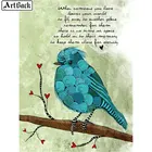 5D DIY алмазная живопись Птица 3d полный квадратный Бриллиантовая мозаика с животным горный Хрусталь Алмазные вышитые наклейки