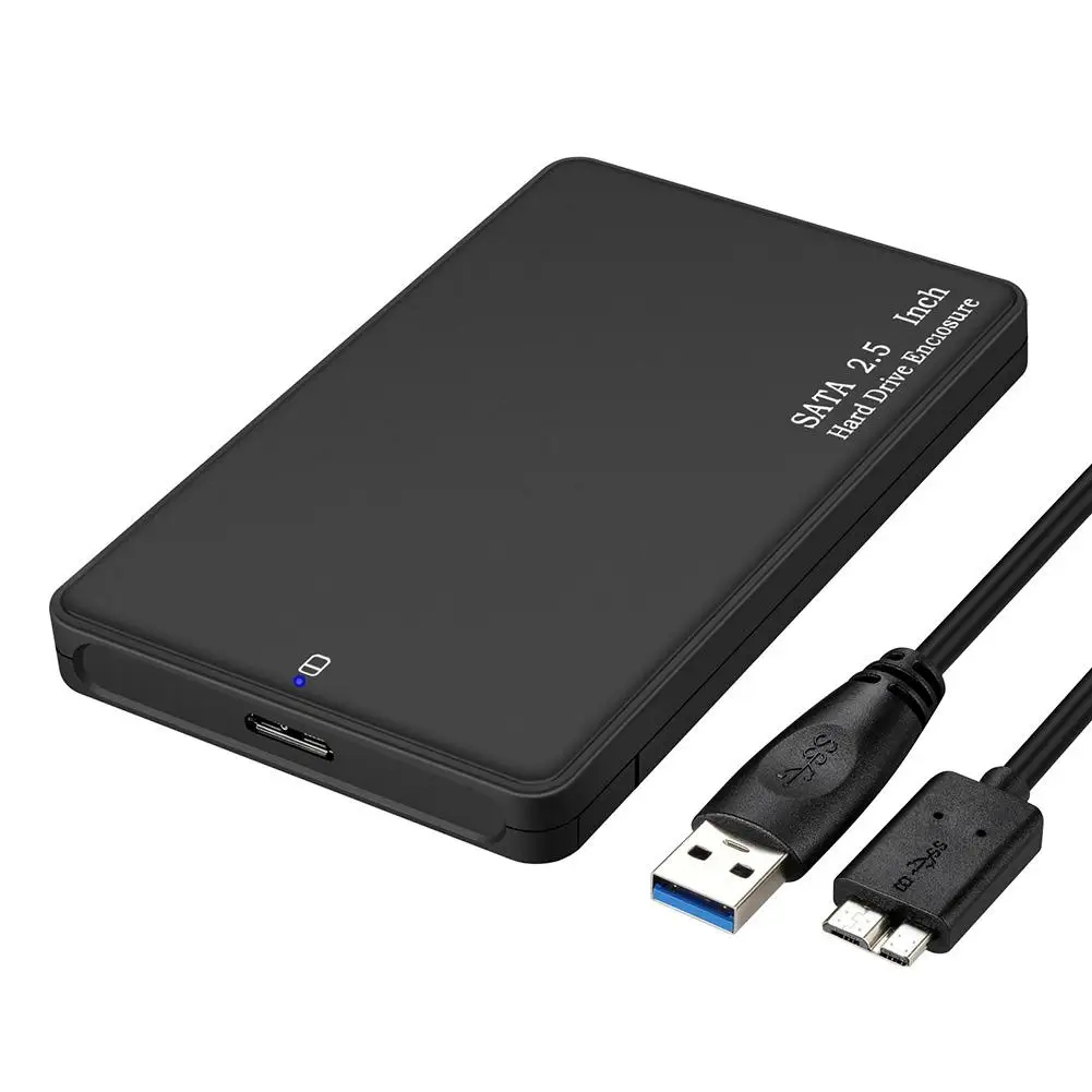 HDD чехол 2 5 дюйма SATA к USB3.1 Gen2 Type C/ USB3.0 SSD адаптер для 7 мм USB C коробка жесткого диска