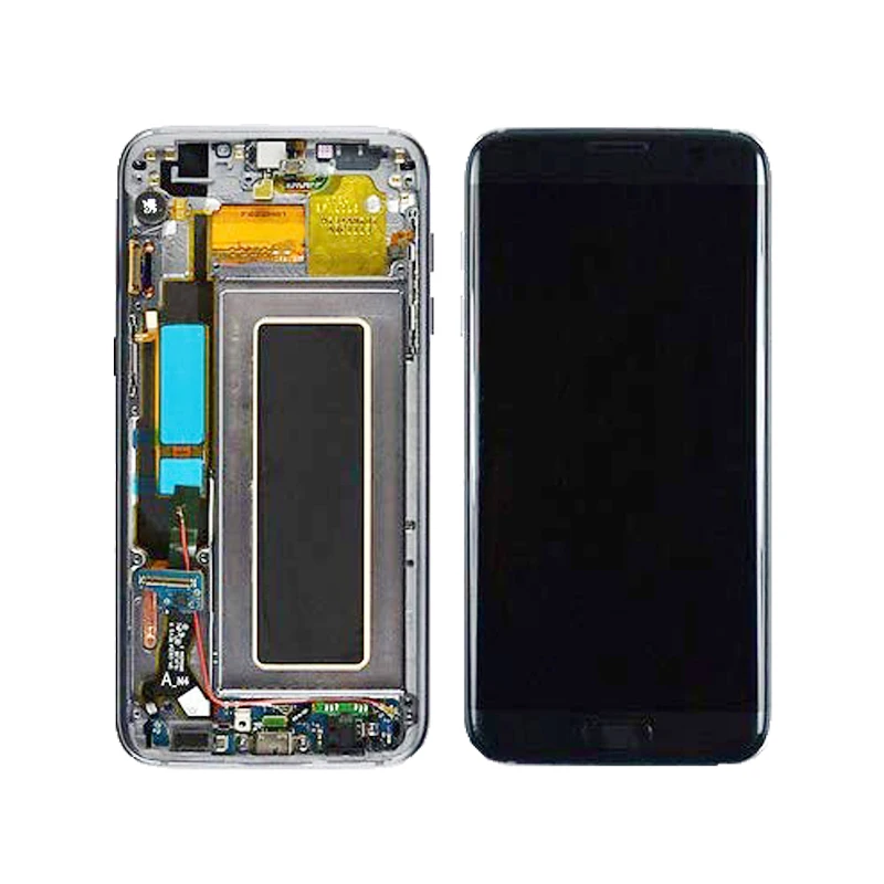 Для Samsung Galaxy S7 край экран Super AMOLED S7Edge G935 G935A G935F SM ЖК дисплей с сенсорным экраном