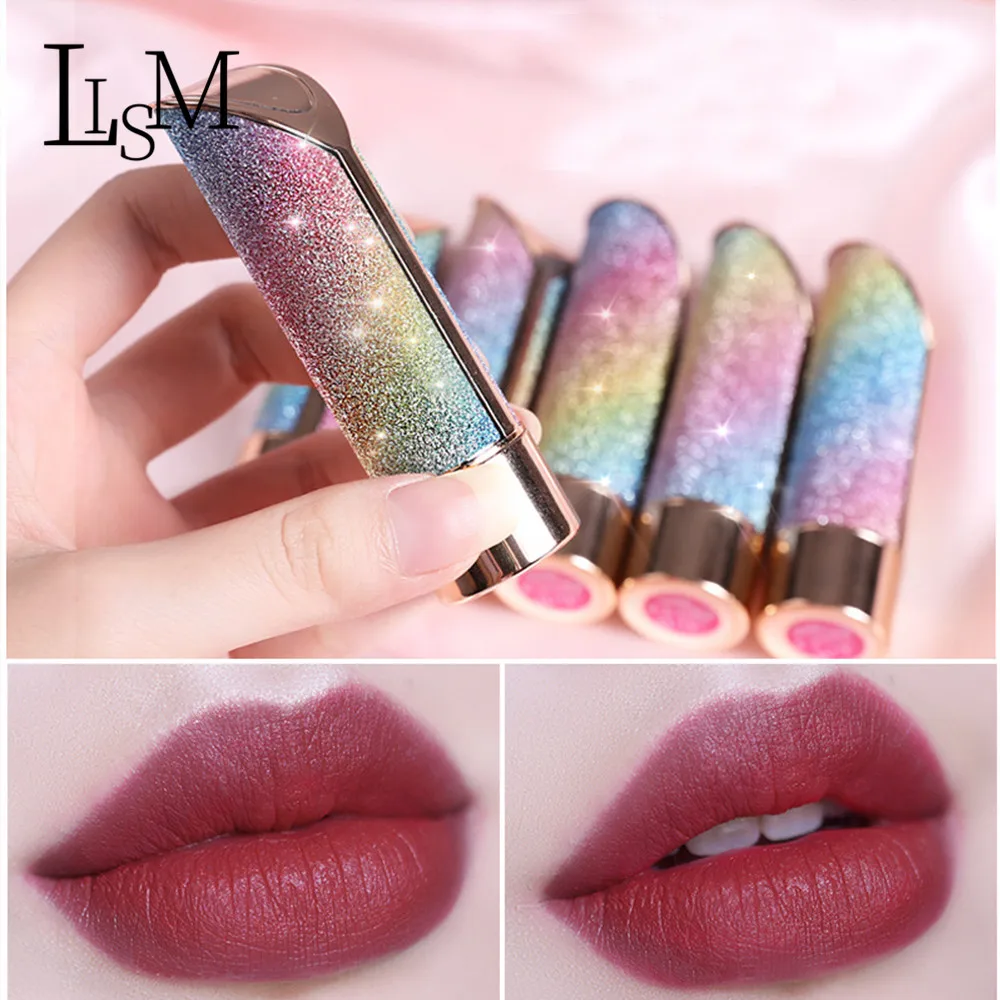 LISM Galaxy матовая бархатная помада для девочек увлажняющая водостойкая долговечная