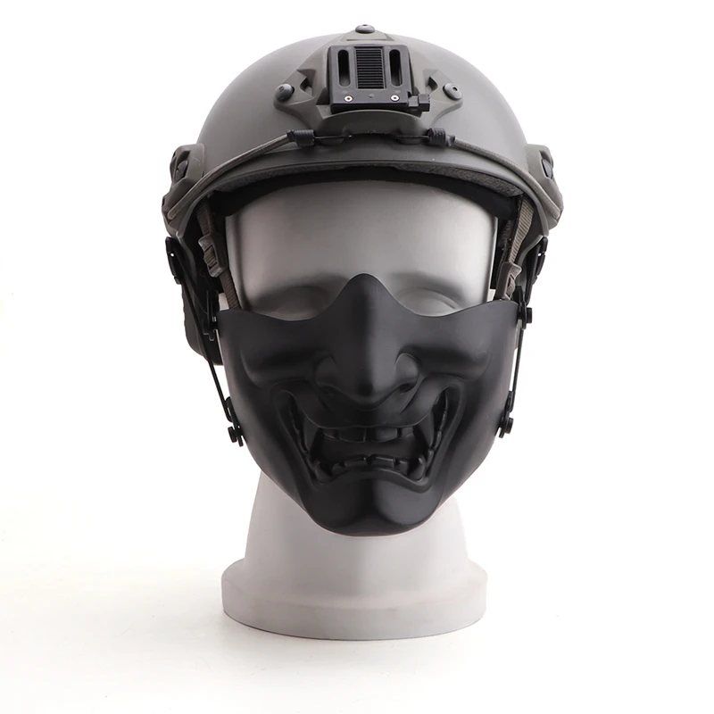 Костюмы на Хэллоуин полумаска страшная улыбающаяся форма призрака Регулируемый