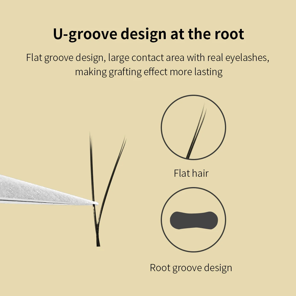 GLAMLASH 20 Чехлы/Лот Макияж в Форма авто-вентиляторы для наращивания ресниц Мега