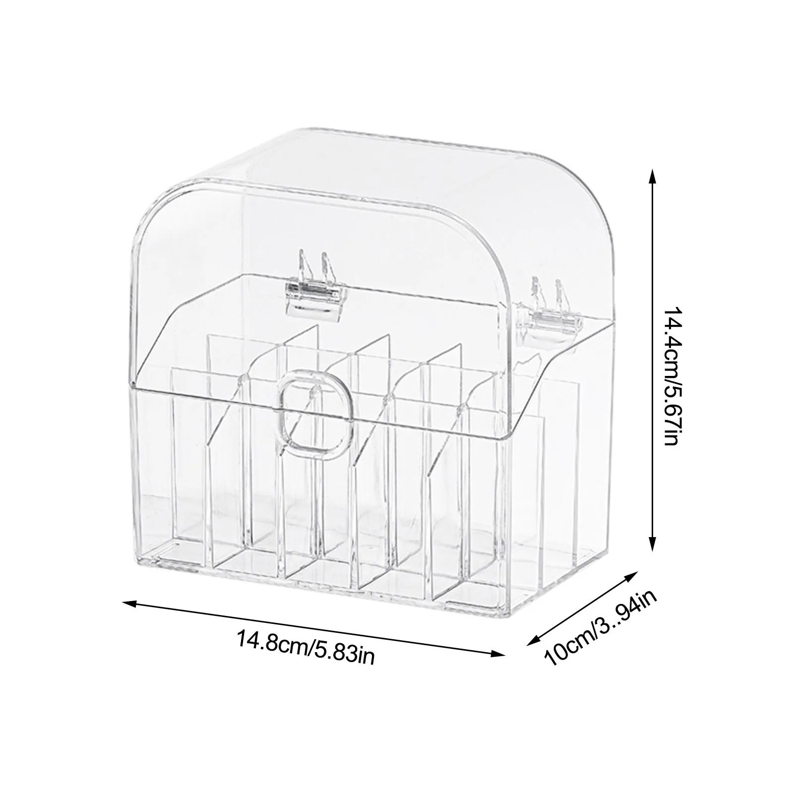 

Lipstick Organizer Holder Lipsticks Storage Box Display Case Nail Polish Storage Box