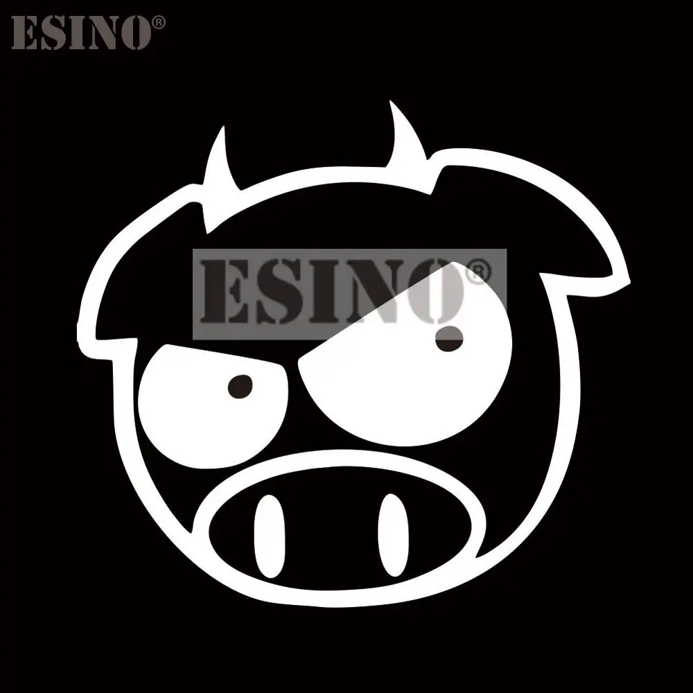 

Стайлинг автомобиля Забавный дьявол свинка Япония Гонки JDM автомобиль декоративная наклейка мультфильм ПВХ 3D резьба кузова автомобиля Наклейка узор винил