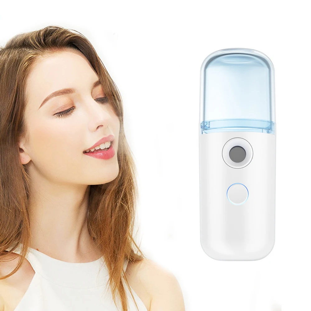 

Mini Handy Facial Steamer Nano Mister Face Spray USB Rechargeable Portable Face Spray Bottle Skin Care Tools Beauty Instruments