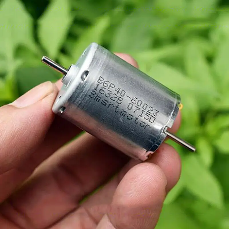 Mabuchi микро 370 угольные щетки двойной вал для электродвигателя с постоянным током