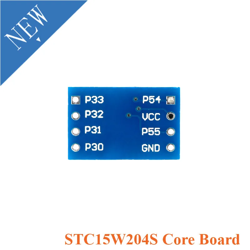 2шт STC15W204S 51 Core обучающая макетная плата модуль SCM микроконтроллер системная SOP8